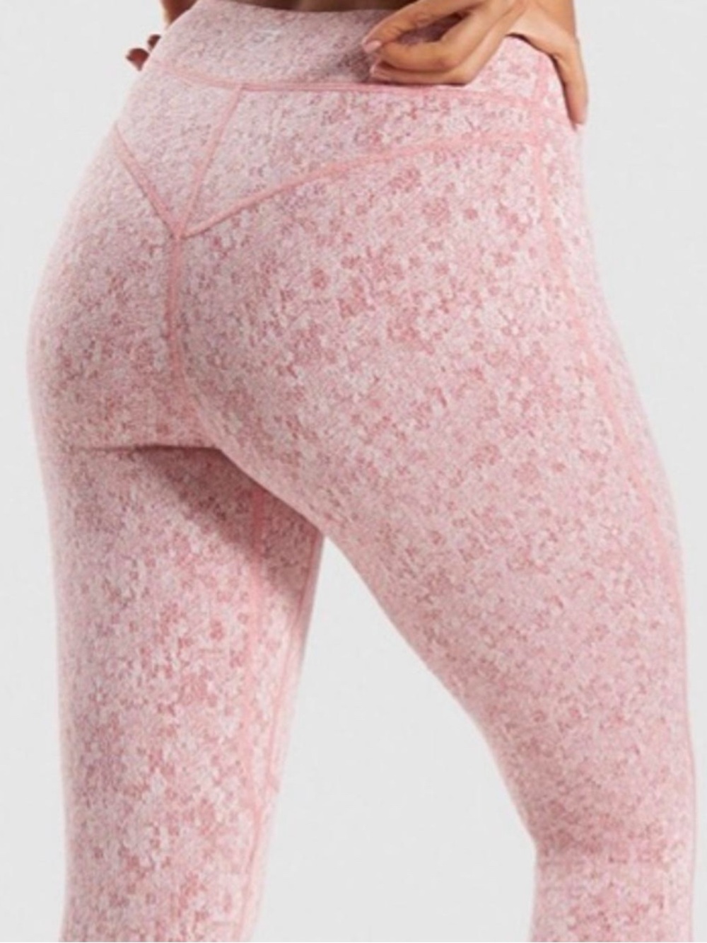 Pink Gym Shark Leggings